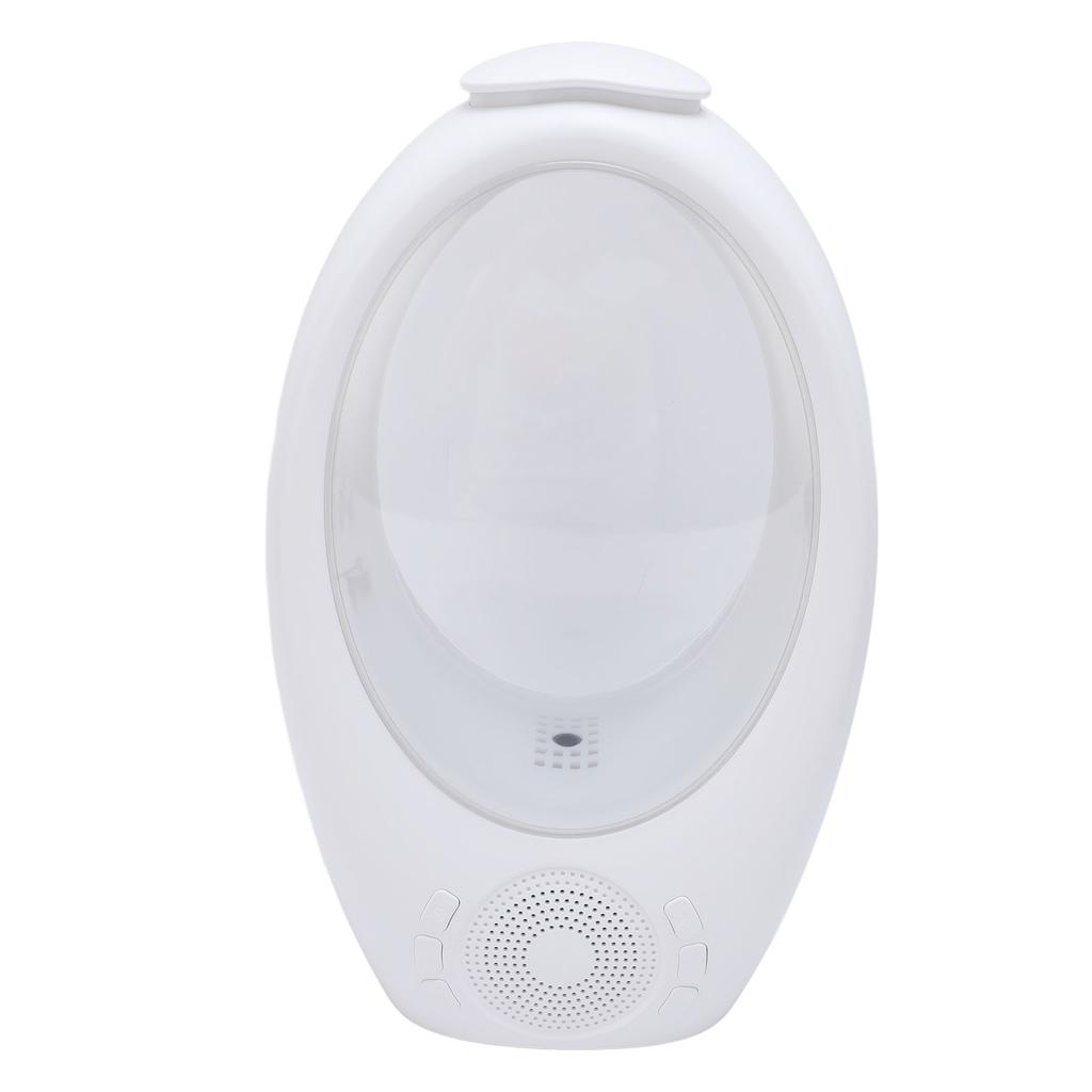 RGB Table Lamp Wireless Multifunctional BT Speaker White Noise Player for Home Dorm Study White