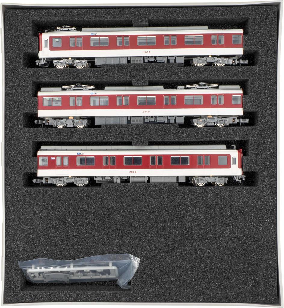 Greenmax N gauge Kintetsu 2800 series Nagoya Line 2809 train set set with motor 31920 model train 3-car