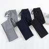 New Winter High-Waist Fleece-Lined Embroidered Pants - Women's Loose-Fit Warm Sweatpants