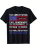 The Constitution Is an Instrument - US Patriotic T-Shirt Selected Pure Fun Design Pure, Rich Patterns, Soft And Breathable,
