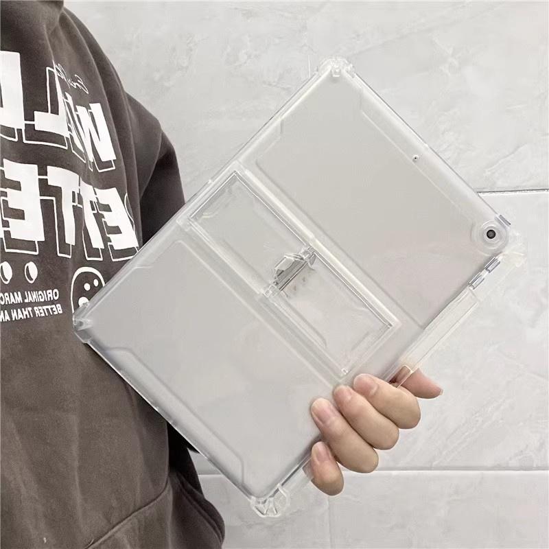 Soft Silicone TPU Case For Xiaomi Pad 6 Pro Pad 5 5 Pro 11 Inch Stand With Pencil Holder Transparent Protective Case