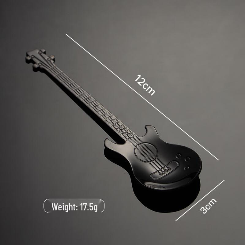 304 Stainless Steel Guitar Coffee Spoon