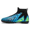 2025 Mid Cut Quality Football Shoes for Boys Non Spikes Football Boots Training Sport Footwear Sneakers Non Slip Training Shoes