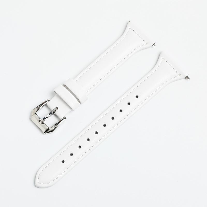 Suitable for Huawei Apple Universal Leather Strap Tide Brand 22mm Leather Strap Small Waist