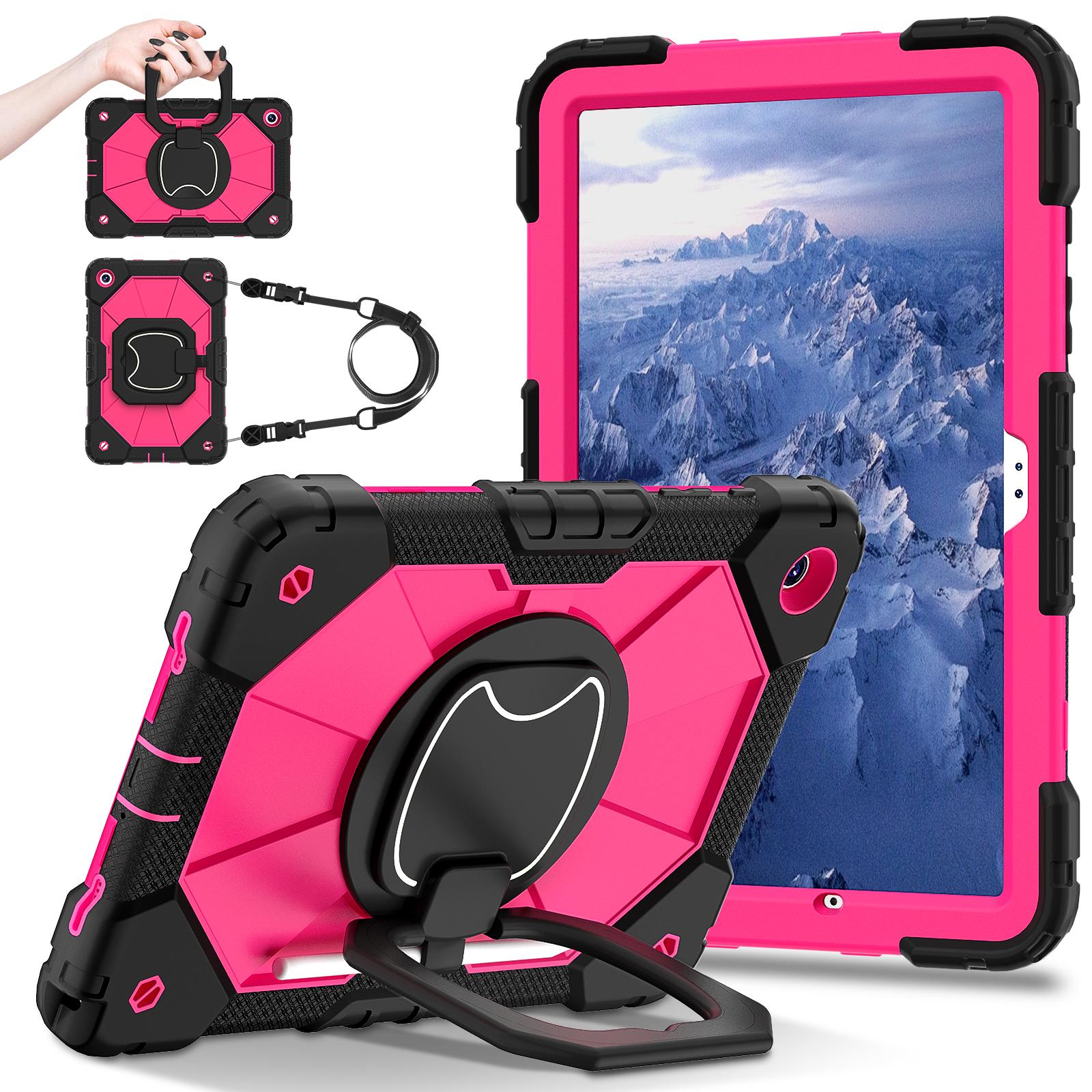 Étui Rotatif Robuste Pour Samsung Tab A11 A9 Plus 11  SM-230 X236 X210 X215 X216 X218 Support Armure Poignée Grip Cover A9 Plus SM-X210 X216
