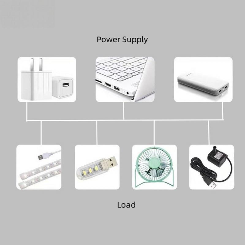 1 Set Dc 5V Usb Wireless Rf Remote Control Switch Driver Power On Off For Led Light Strip Reading Lamp Light Fan Toggle Model