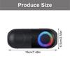 Waterproof Bluetooth-compatible 5.0 Speaker With RGBs Light Effects Portable Outdoor Wireless Speaker Long Playtimes Plastic Housing