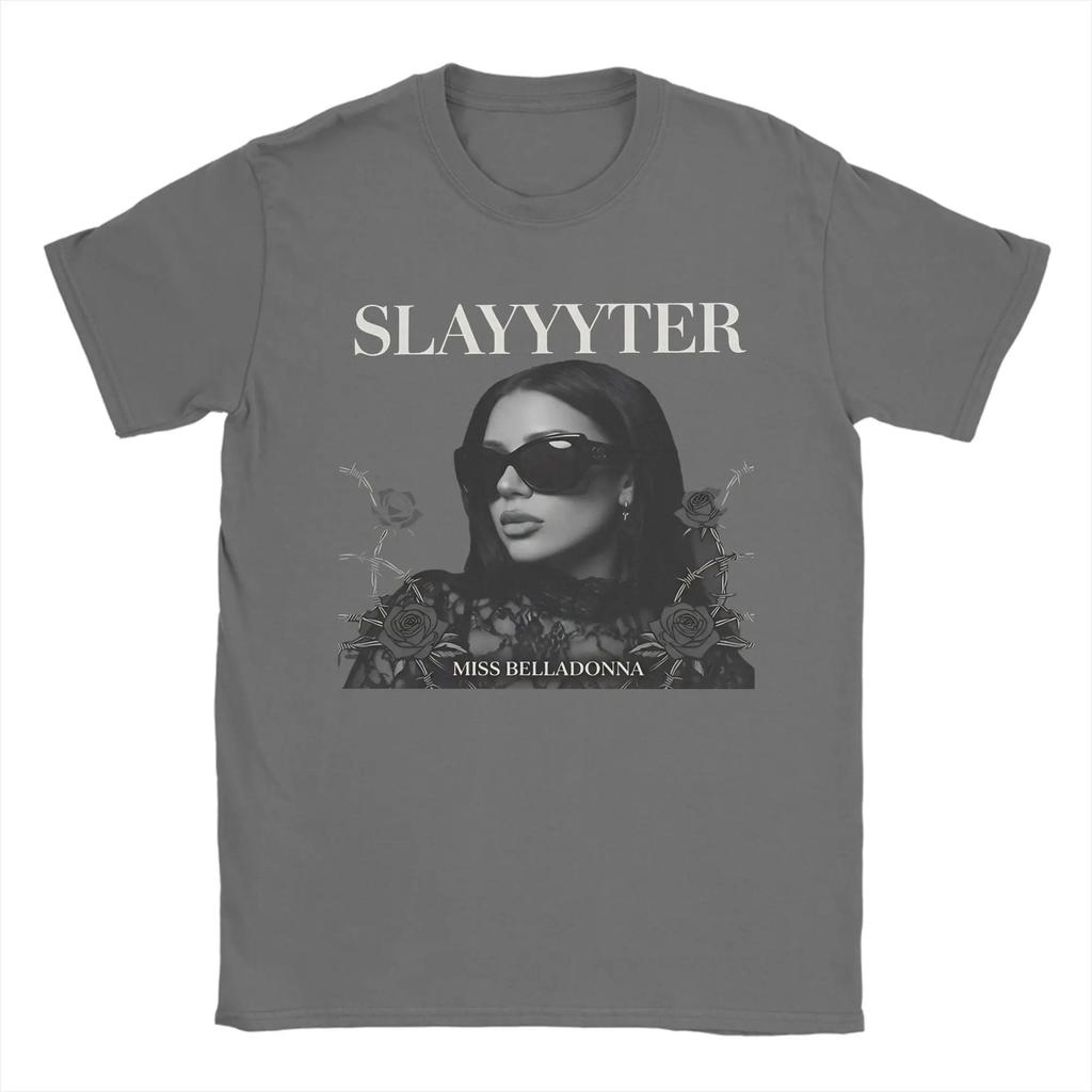 Slayyyter American Singer T Shirt  Hipster T Shirts Short Sleeves Awesome Tshirt Beach 100% Cotton Plus Size Clothes
