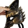 Wolf Halloween Mask Half Face Cosplay Mask Punk Masquerade Mask  Carnival