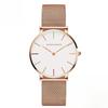 Japan Quartz Movement High Quality  Women Steel Mesh Rose Gold Waterproof Ladies Watch