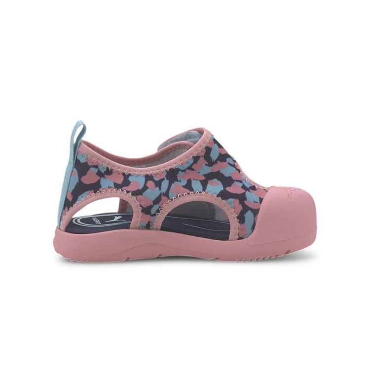 Puma Aquacat All Over Print Velcro Sports Low Top Walking Shoes Baby Shoes Pink 372158-02