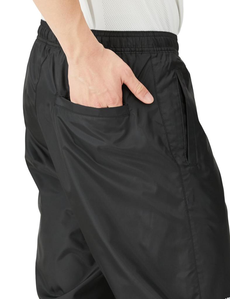 Long Pants Descente Lined Mesh Windbreaker Jogger Pants Windproof Water Repellent Training Running BK L [Move Sports] (DMMXJG11)