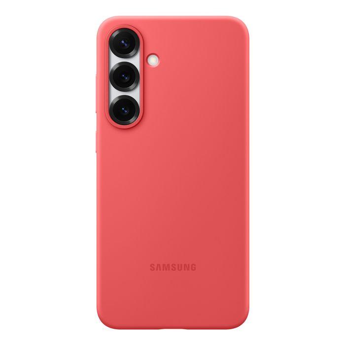 Protective Case - Samsung - Galaxy S25 Plus - Soft Silicone - Red - Durable Protection