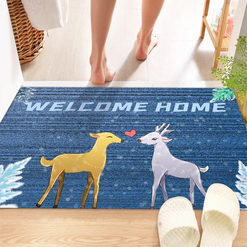 Cartoon Anti-Slip Entrance Mat for Bedroom, Bathroom, and Toilet