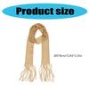 Popular Long Scarf Casual Neckwear Multiuse Neck Scarf Hairwrap for Formal Dinner Party Clubwear Neckwear Eye Catching