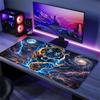 Tiger Art Color Mouse Pad Large Gaming Table Cushion Non-slip Laptop Tablet Big Mousepad XXL Mat Mini PC Playmat With Lock Edge