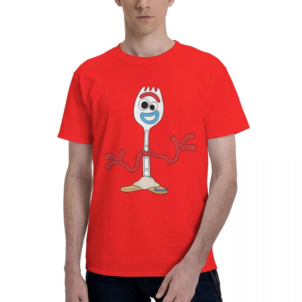 Happy Forky 100 Cotton Casual Breathable Confortable Tshirt Mens Clothing Brands T Shirt Men