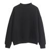 Autumn Winter Casual Women Solid Color Crew Neck Long Sleeve Sweatshirt Pullover