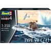 German Level  Revell  1 350 German Submarine Type 7 C 41 plastiC Model 05154