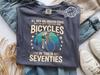All Men Equal But The Best Ride Bicycles Seventies Shirt, Grandpas Go Cycling Funny Cyclist Grandpa Fathers Day Tee, Gift for Bicycle Riders