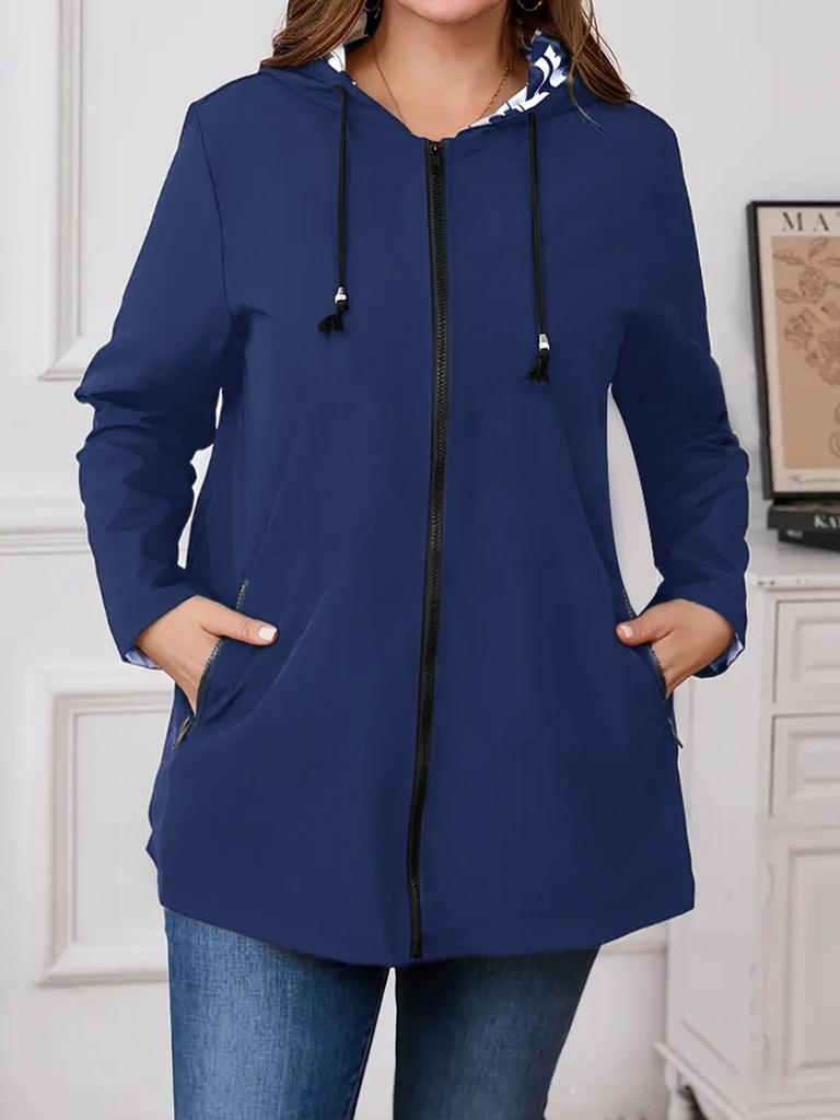 2025 Amazon Popular Windbreaker Zipper Hooded Lightweight Outdoor Windbreaker Thin Outdoor Jacket Women