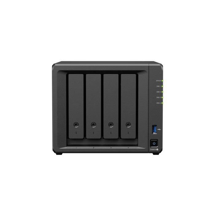 Stockage de fichiers / Sauvegarde - SYNOLOGY - DS925+ - NAS avancé - 4 baies - Réseau 2.5Gbit/s