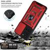 Coque de Protection - PROSHOP - pour Samsung S20 Plus - Rouge - Antichoc - Fentes pour cartes - avec 2 Verres Trempés