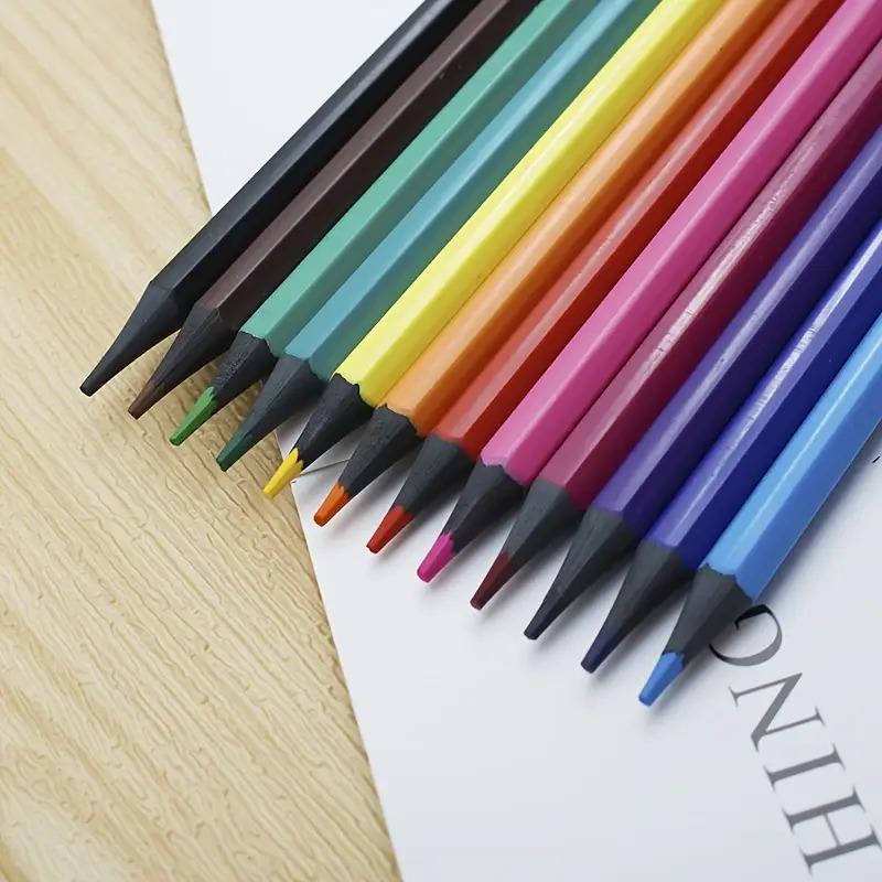 12 Color and 24 color fluorescent colored pencils