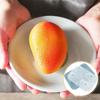 3D Mango Silicone Mold 4-Cavity Food Grade Mousse Cake Molds Chocolate Mousse Cake Mould Mango Stuffing Chocolate Molds