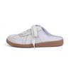 Fashion Women Wear Flat 2024 New Spanish Small White Shoes Lazy Slip-on Shoes