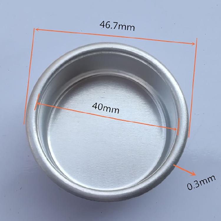 30Pcs Aluminum Candle Cup Set for DIY Scented Candle Making Tealight Bases Round Containers Wax Candle Holders Tins Jars