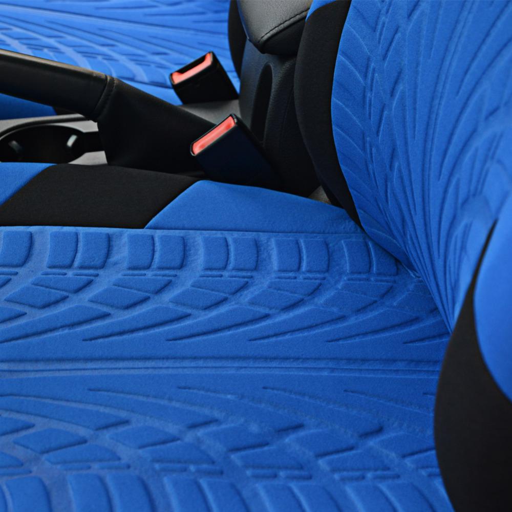 Temu Embroidered Car Seat Cover with Tire Pattern - For Export To Russia and Mexico