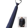Male Zipper Design Neck Tie for Business Necktie Formal Suit Accessories