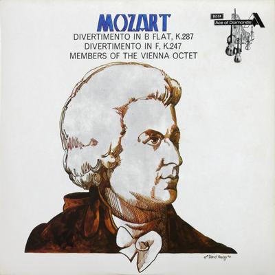 LP Record WOLFGANG AMADEUS MOZART  MITGLIEDE  Divertimento In B Flat K.287  Div SDD290 Ace Of Diamonds 1971 UK Classical Used