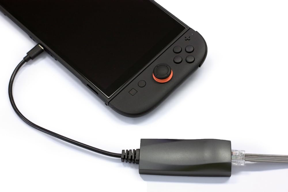 Columbus Circle (für Switch 2) Type-C Kabel-LAN-Adapter - Zubehör für Switch 2