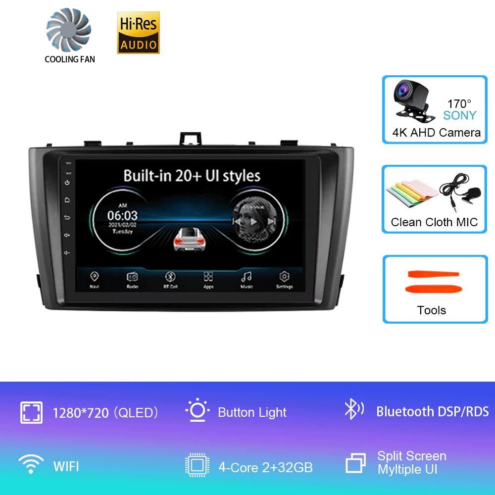 

Автомагнитола Android 14 для Toyota Avensis 2008-2015 Мультимедийный видеоплеер Стерео GPS-навигация 5G WIFI DSP CarPlay Android Auto CHINA