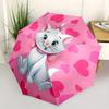 1pc Adorable Love Marie Automatic Opening and Closing Umbrella - Suitable for Various Occasions, Outdoor Activities, Lightweight and Durable