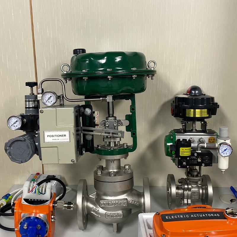 Pneumatic Ball Valve Q641F Series Stainless Steel 304, Flange Switch for Large Flow Regulation in Petrochemical and Metallurgy Industries