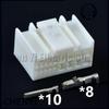 18 Pin Automotive Connector Car Mounted Radio CD Player DSP Amplifier Harness Plug MG644416 for Hundai Kia