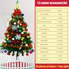 Foldable Christmas Tree  With Multiple Decorations For Kids Indoor Outdoor Decoration For Christmas Party Garden Home,Easily Assembled