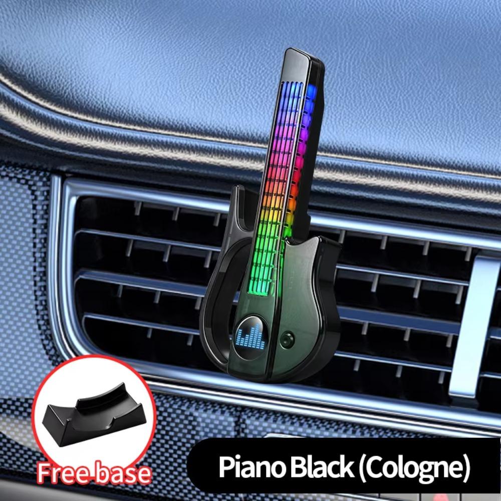 Music Rhythm Car Aromatherapy Colorful Car Vent Clip Car Air Outlet Freshener  Car Dashboard