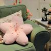 Non-Toxic Pink Fluffy Cherry Blossom Floor Cushion Soft Plush Seat Pad For Indoor Use Home Back Cushion Seat Cushion