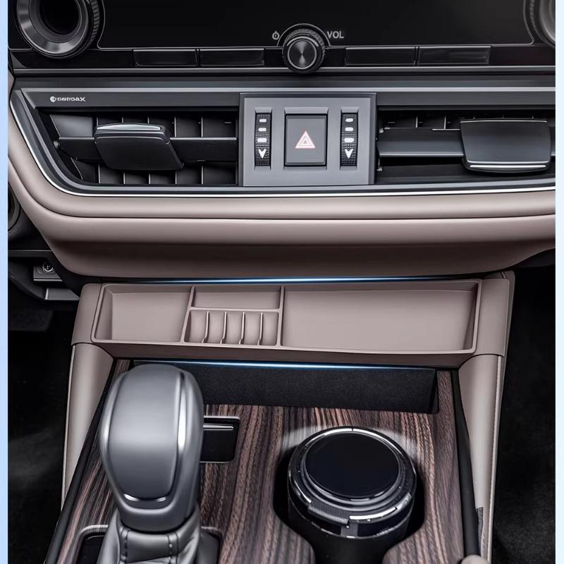 Car Accessories Storage Box Tools For Lexus ES200 ES300h ES 2025 Central Control Upper Storage Box Car Interior Storage Supplies