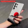 2DFlat Samsung phone case Red Sun Over Snowy Peaks Applicable to Galaxy S22 S23 S24 S25ULTRA S26 A12 A13 A14 A15 A16
