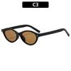 New European and American fashion small frame rice nail sunglasses anti-ultraviolet high-end street shooting versatile sunglasses trend