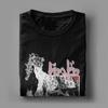 Dorohedoro Hindernisse T-Shirts Herren Anime Genial 100% Baumwoll-Tees Rundhals Kurzarm T-Shirt Geschenkidee Kleidung
