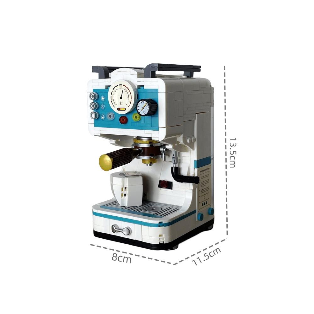 Retro Bread & Coffee Machine Building Block Set - Creative  Toy, Adult Simulation Model Coffee Gift, Unique Gift for Men & Women