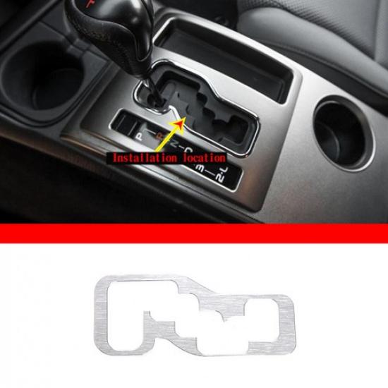 Slitina Stříbrný Panel Řadicí Páky Kryt Dekorace Lišta Pro Toyota Tacoma 2011-2014