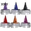 Spooky Mesh Cap for Halloween Witch Hat, with Lace And Simulated Spiders, Gothic Unique Witchy Outfit Adults Style Costume Accessory, Parties Cosplay