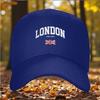 London England Baseball Cap Unisex Adjustable Polyester Outdoor Curved Brim Hat